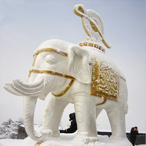大象雕塑，动物雕塑，雕塑