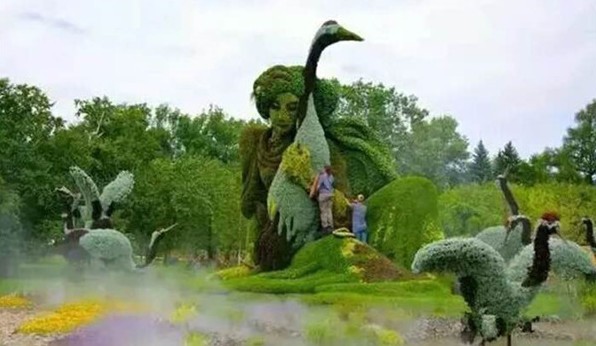 仿真植物雕塑造型艺术